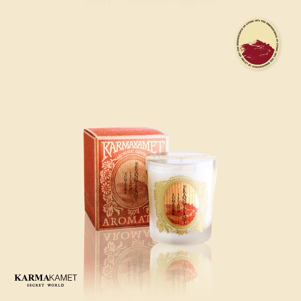 KARMAKAMET | Aromatic Petite Glass Candle | คามาคาเมต เทียนหอม ตกแต่งบ้าน ปรับอากาศ ผ่อนคลาย ของขวัญ