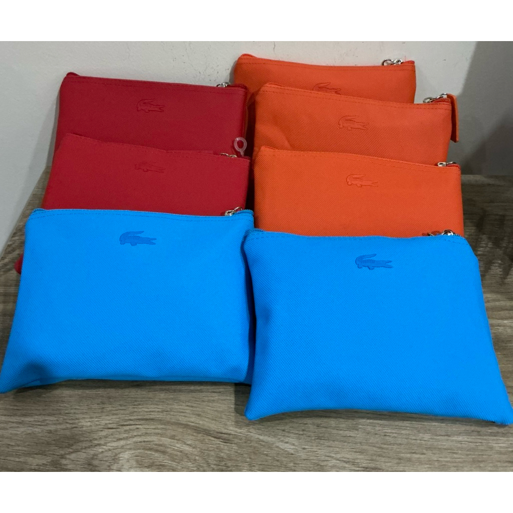 Turkish Airlines & Lacoste Amenity Kitกระเป๋าวัสดุดีพร้อมอุปกรณ์ในกระเป๋าครบ