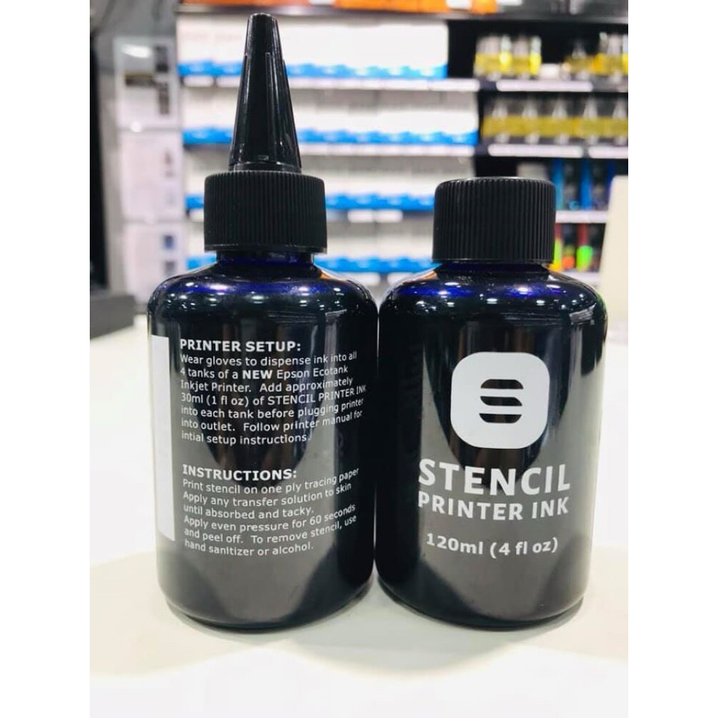Stencil Printer Ink Tattoo หมึกปริ้นเตอร์ลอกลาย (ของพร้อมส่งในไทย🇹🇭)