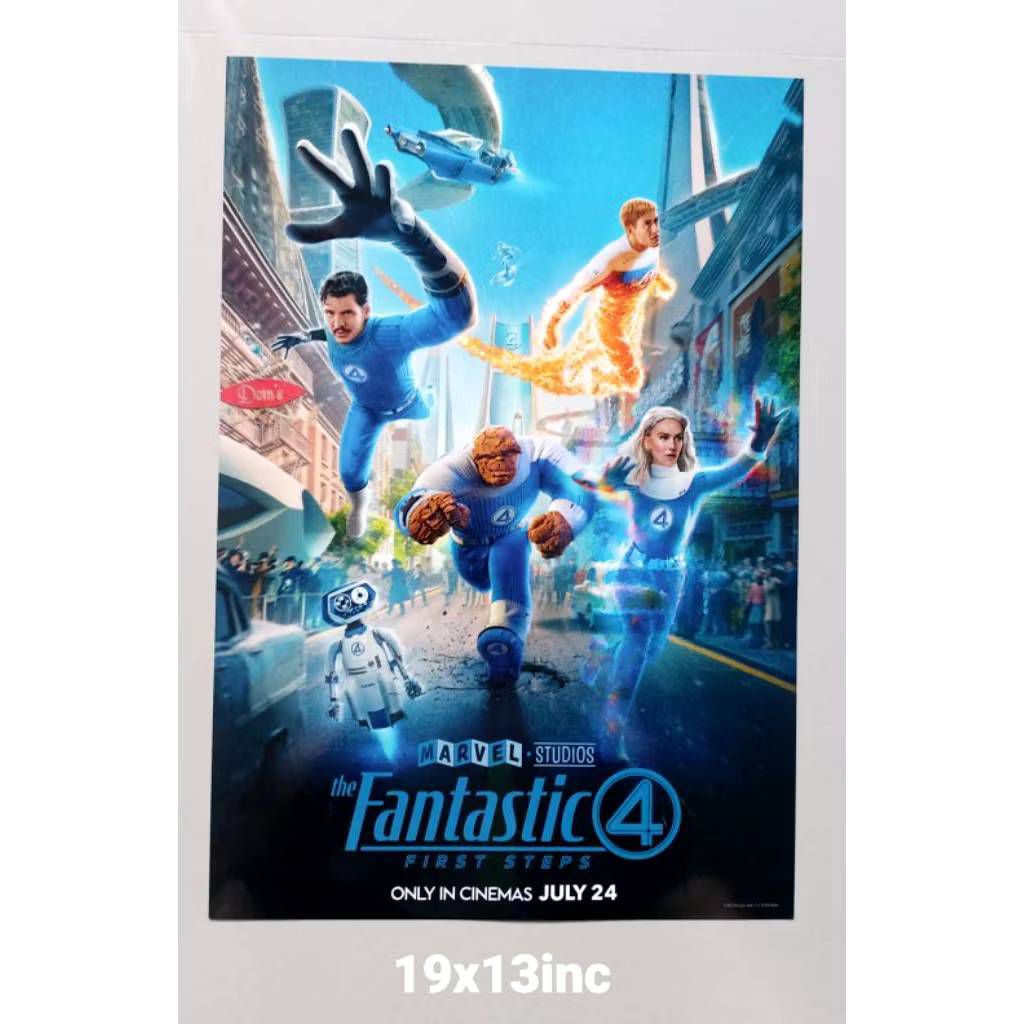 Mini Poster The Fantastic4 First Steps เดอะแฟนแทสติก4 จากโรง Imax Major