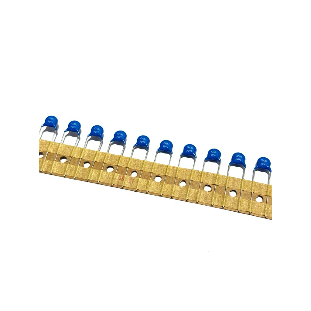 10ชิ้น Ceramic คาปา 1nF 100V 8มม. ยี่ห้อ VISHAY