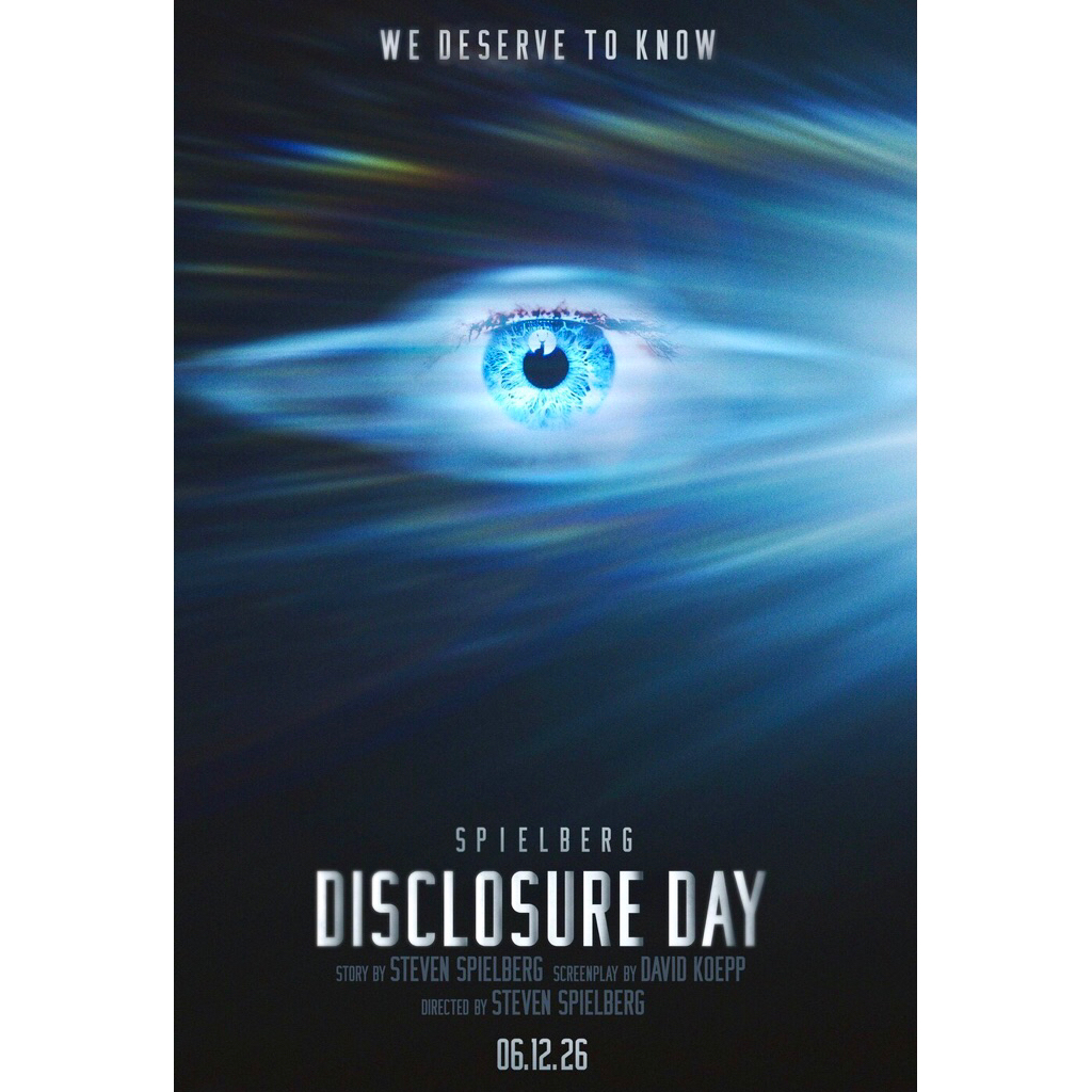 โปสเตอร์ Disclosure Day ขนาด 11.5 X 16.5 นิ้ว (A3)