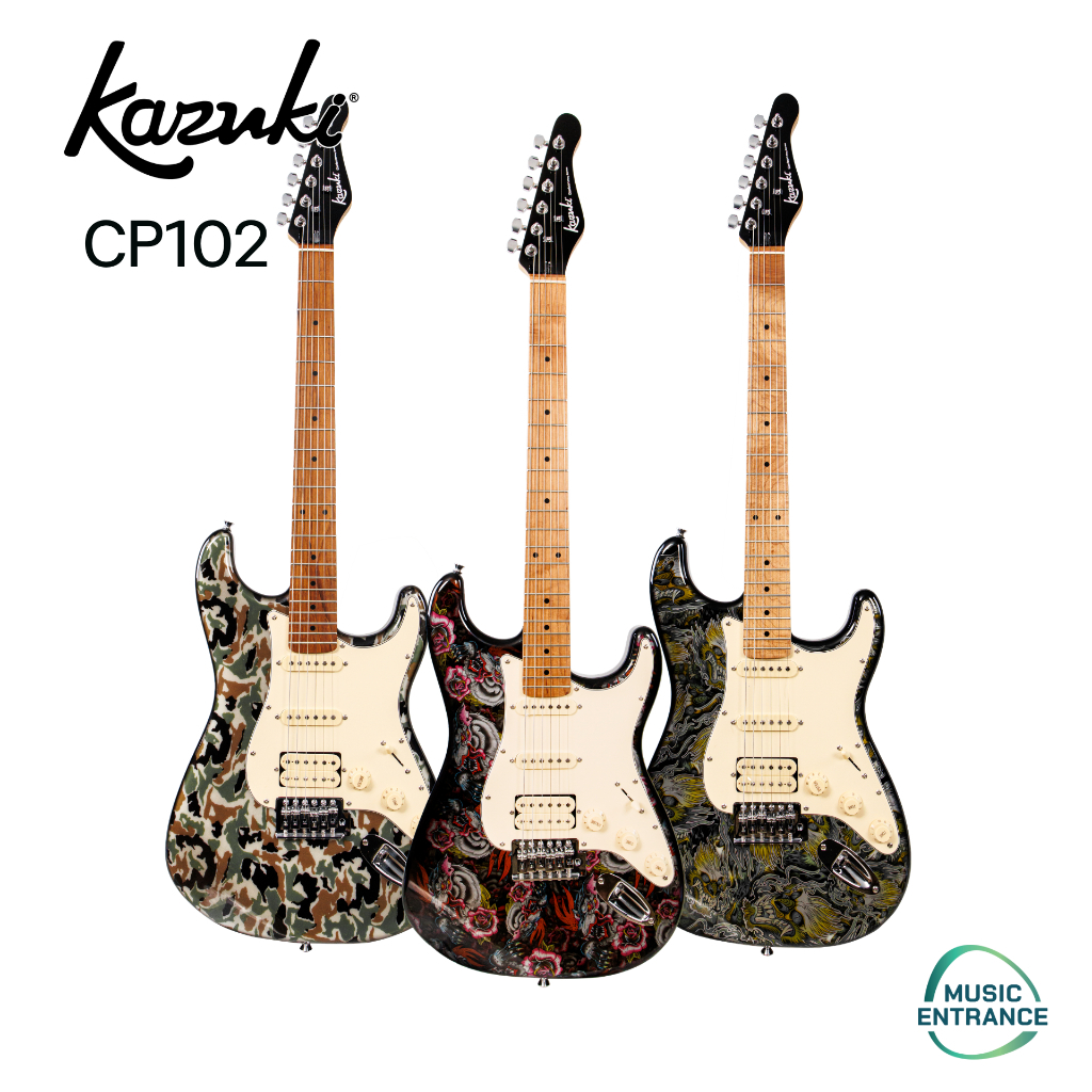 Kazuki CP102 SSH Carbon Play Series กีตาร์ไฟฟ้า