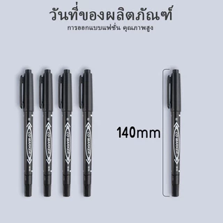 JoyTray ปากกามาร์คเกอร์ ปากกามาร์คเกอร์ถาวรกันน้ํา , มาร์คเกอร์ปากกา 2หัว ,ปากกามาร์คเกอร์ / เหล็ก / ไม้ / ผ้า / หน