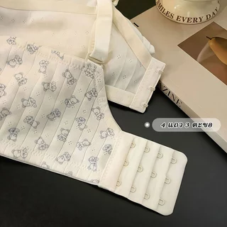 🐻บราผู้หญิง 34-40BC🐻 บราอกใหญ่ ดันทรง รวบอก โครงอ่อน ใส่สบาย ลายการ์ตูนน่ารัก ป้องกันหย่อนคล้อย พร้อมส่ง
