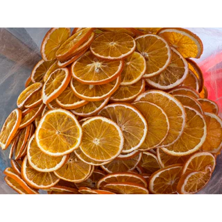 Dried Orange No sugar100%🍊พร้อมส่ง 🍊(ส้มสไลด์อบแห้ง คละเกรด )200กรัม ใช้ตกแต่งอาหารเครื่องดื่ม