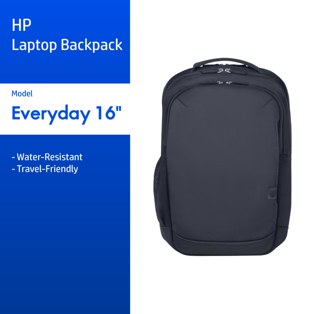 HP Everyday 16" Laptop Backpack กระเป๋า Notebook
