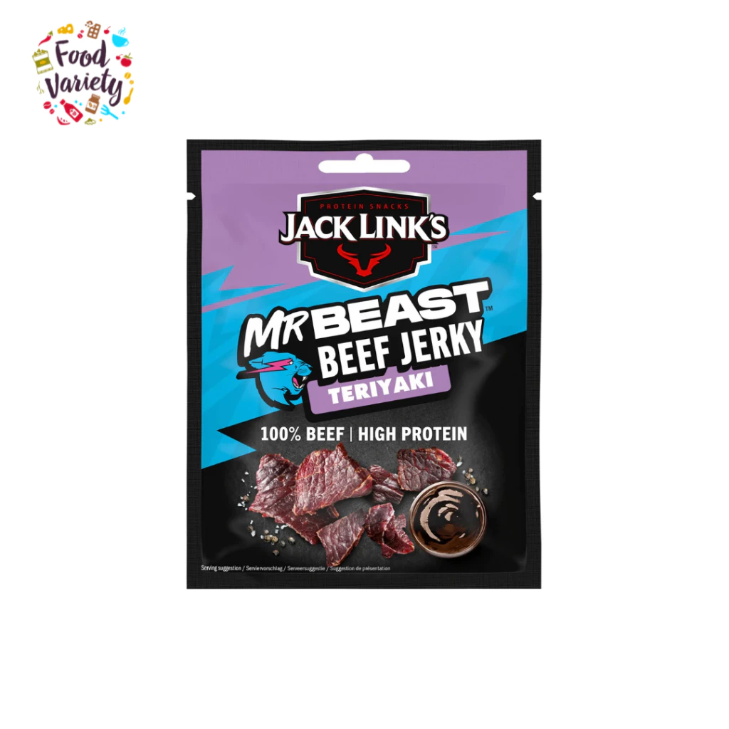 [Best Before 28-Aug-2026]Jack Link's Mr Beast Beef Jerky Teriyaki 25g