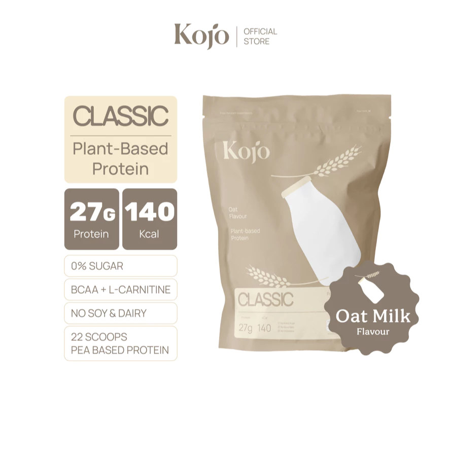 Kojo Classic Plant-Based Protein 770g | โปรตีนจากพืช Hydrolyzed Pea Protein 1 ถุง thumbnail 8