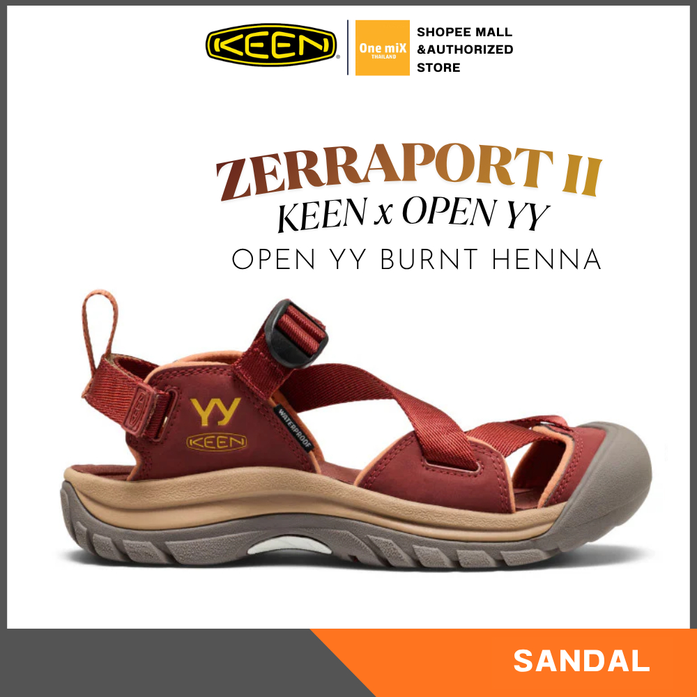 KEEN Women's Zerraport II (OPEN YY BURNT HENNA) KEEN x OPEN YY Limited Edition รองเท้า คีน แท้ รุ่นฮ