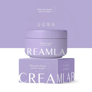 CREAMLAB Skin Max Boost 100g ครีมทาผิวกาย ชุ่มชื้นยาวนาน ผิวกระจ่างใส เนียนนุ่ม ลดผิวแห้งกร้าน สูตรธรรมชาติ 100%