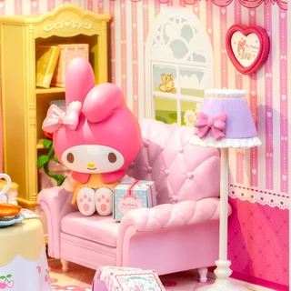 M&G Life x Rolife Sanrio Super World โมเดลของเล่นตัวต่อแบบประกอบเอง