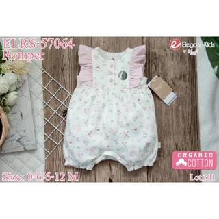 Elegant Kids ชุดเด็กผู้หญิง ผ้าออแกนิค คอตตอน Size: 6เดือน-3ขวบ