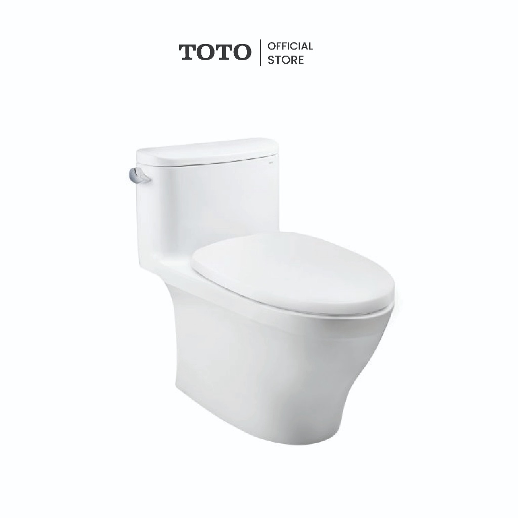 TOTO CW887UV2 สุขภัณฑ์ชิ้นเดียว ใช้น้ำ 4.8 L พร้อมฝารองนั่ง Soft Close