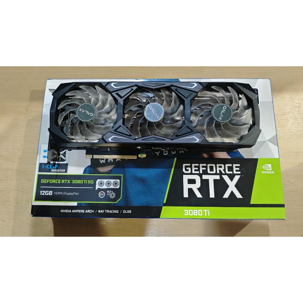 GALAX RTX 3080 TI SG (1-Click OC) 12G การ์ดจอมือ 2 สภาพดี