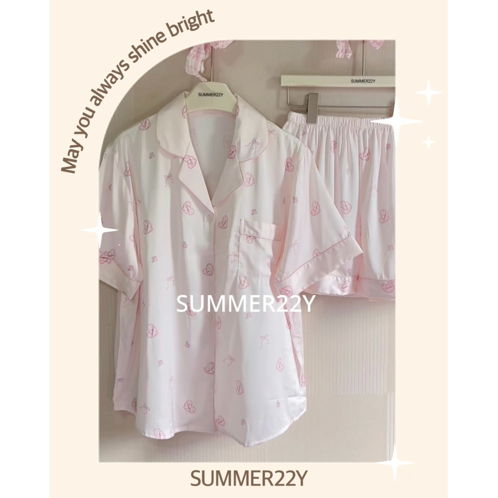 ICE SILK - COOL IN SUMMER ชุดนอนติดแอร์ เนื้อผ้าเย็น สบาย Silk Satin