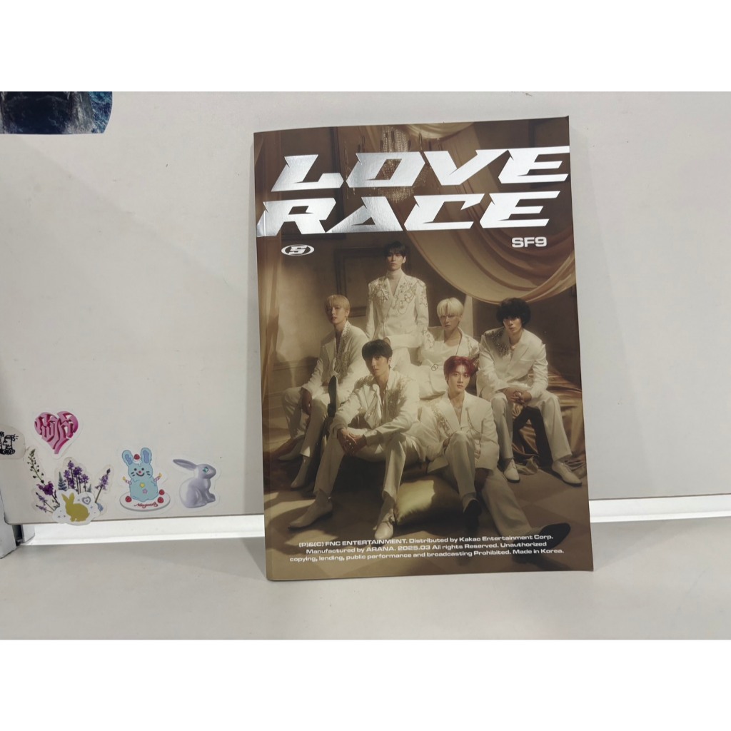 1 CD MUSIC  ซีดีเพลงเกาหลี   SF9 - MINI ALBUM [LOVE RACE] (2types Random Ver.) VER A  (F7A23)