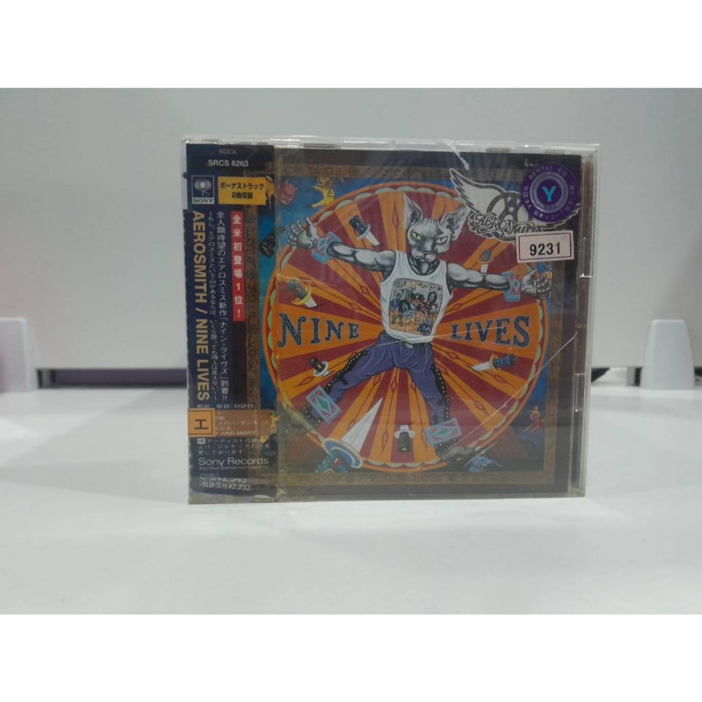 1  CD MUSIC ซีดีเพลงสากล Nine Lives Aerosmith   Nine Lives  Aerosmith (C10K111)