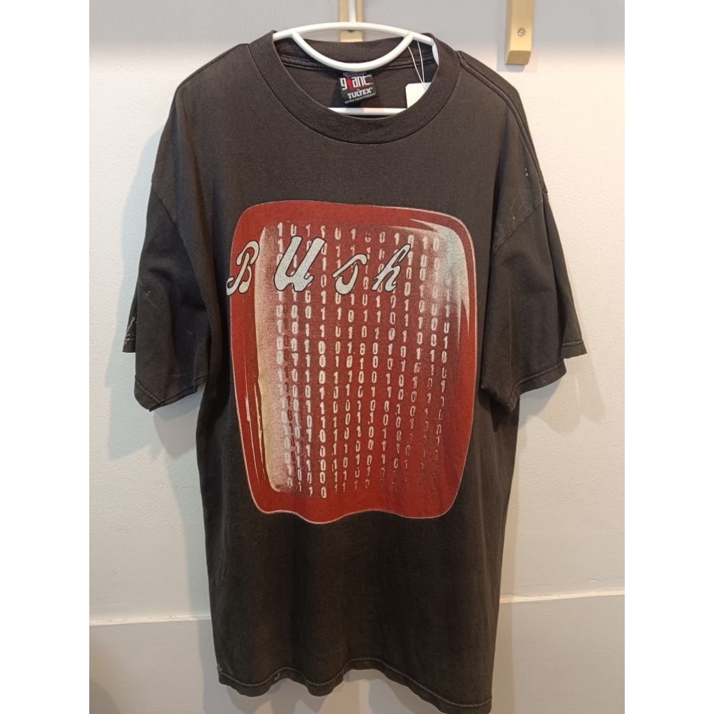 T-shirt Vtg.90's 1995 Bush "sixteen stone" vintage tour
