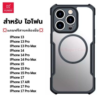 Xundd เคสสำหรับ iPhone 17/13/14/15/Pro/Pro Max/Air เคสกันกระแทก รองรับวงแหวนแม่เหล็ก ( ส่งทันที )