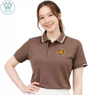 เสื้อโปโลปัก กรมราชทัณฑ์ (แบบที่2)ผ้า TKไมโครไม่มีกระเป๋า