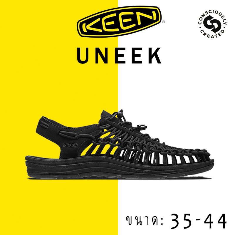 KEEN UNEEK รองเท้าแตะสายถัก ชายหญิง ดีไซน์โดนใจ กันกระแทก กันลื่น ระบายอากาศดี ใส่เที่ยวทั้งวันไม่เมื่อย