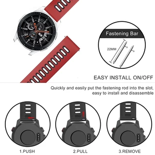 สําหรับ Black Shark GS3/GS3 Ultra/GS3 Sport สมาร์ทสายนาฬิกาซิลิโคนผู้หญิง MEN Band เปลี่ยนสร้อยข้อมือเข็มขัด