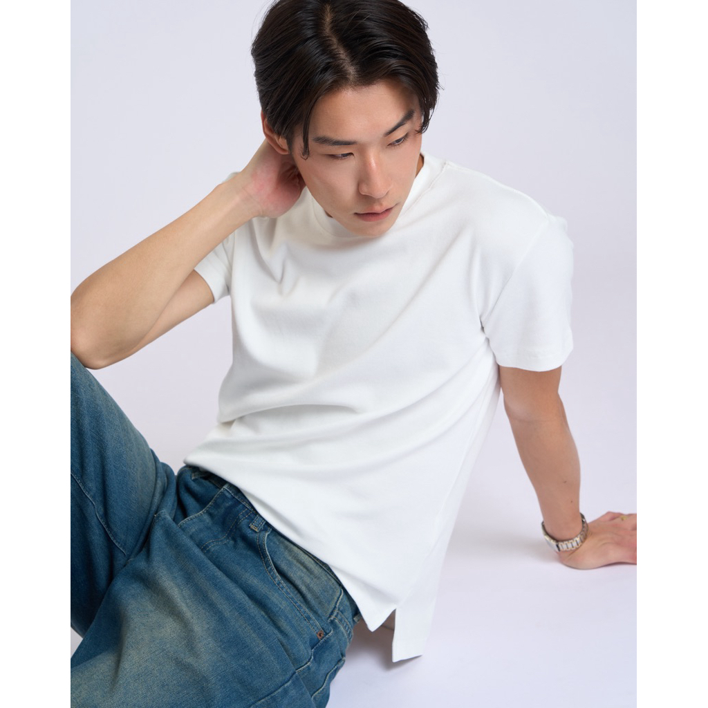 ⁠NORM Essential TEE เสื้อยืดแขนสั้น ผ้าร่องเล็ก เสื้อยืดผู้ชาย ผ้าพรีเมียมนุ่มพิเศษ ใส่สบาย ไม่ร้อน⁠