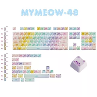 [โค้ดคุ้มลด 20%] DEKAY MYMEOW Collection Keycap คีย์แคปภาษาไทย CAT KEYCAP BIGPENGUIN BIG PENGUIN