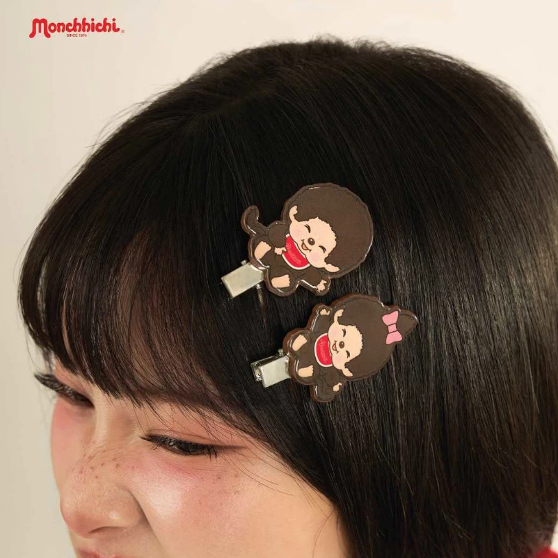 กิ๊ฟติดผม มอนชิชิ Monchhichi และ กิ๊ฟติดผม Peanuts Hairclip ลิขสิทธิ์แท้ 100%