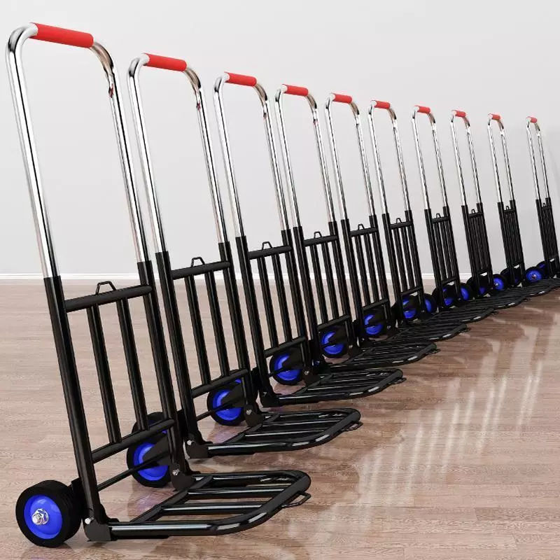 รถเข็น 2/3ล้อ รถเข็นพับได้ รถเข็นของ Cart รถเข็นอเนกประสงค์ ยืดได้ รับน้ำหนักได้มากยืดได้ ล้อ PU/ล้อยาง รถขนของ trolley