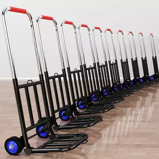 รถเข็น 2/3ล้อ รถเข็นพับได้ รถเข็นของ Cart รถเข็นอเนกประสงค์ ยืดได้ รับน้ำหนักได้มากยืดได้ ล้อ PU/ล้อยาง รถขนของ trolley