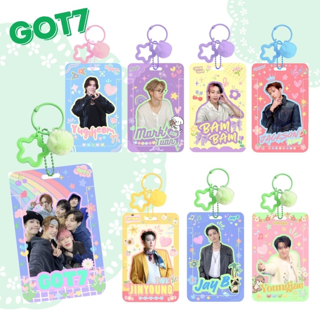 เฟรมการ์ด การ์ดโฮลเดอร์ GOT7 ใส่บัตรต่างๆ