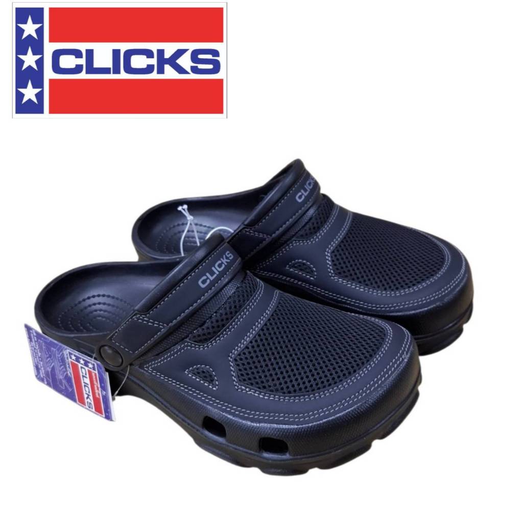 Clicks รุ่น CN-735 รองเท้าหัวโตพื้นเบาใส่สบายแต่งด้วยผ้าตาข่ายให้ดูสปอร์ต