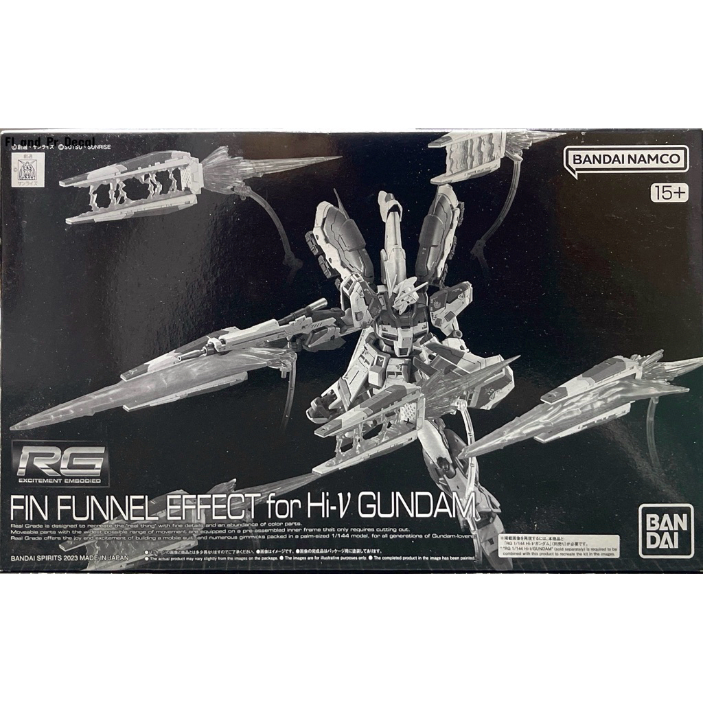 Rg 1/144 Fin Funnel Effect for Hi-ν Gundam🔥ส่งฟรี🔥
