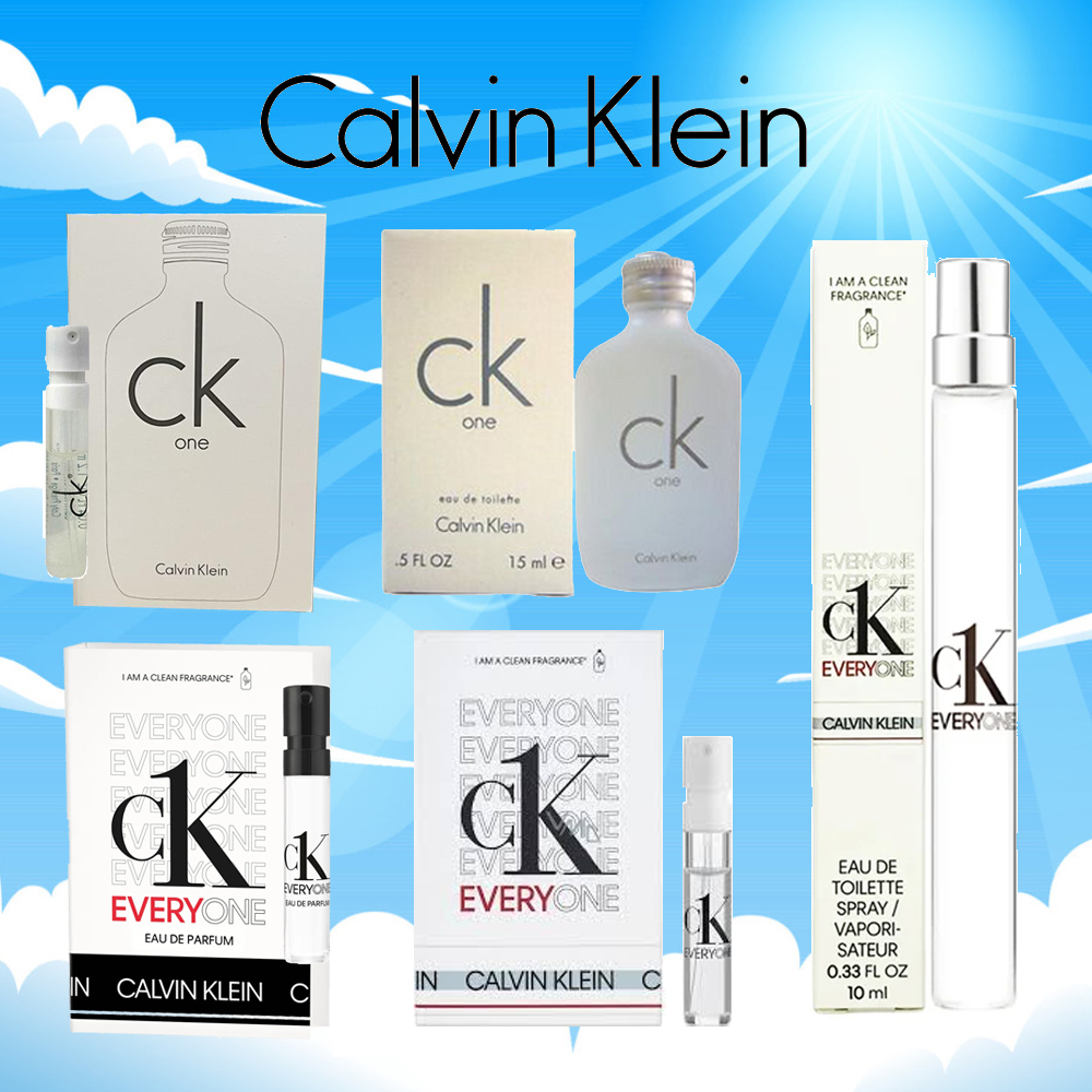 [พร้อมส่ง] น้ำหอมจิ๋ว น้ำหอมพกพา น้ำหอมขนาดทดลอง น้ำหอมของแท้ CK one Calvin Klein One everyone CK et