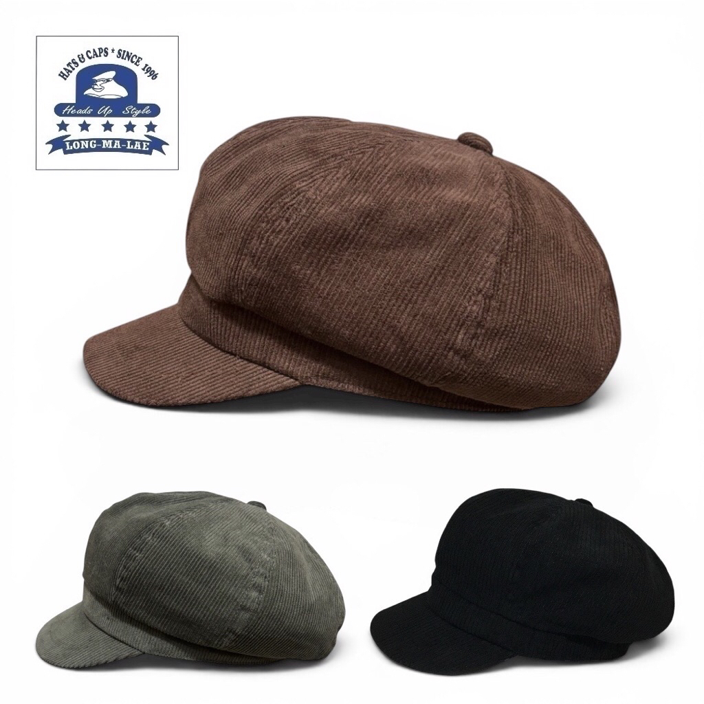 หมวกแฟชั่น#newsboy cap#หมวกวินเทจทรงฟักทอง#หมวกผู้ใหญ่ชายหญิง