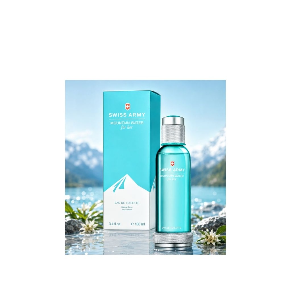 Swiss Army Mountain Water ขวดฉีดแบ่ง 10ml by Victorinox EDT Mini Travel Decant Spray น้ำหอมแบ่งขาย น้ำหอมกดแบ่ง