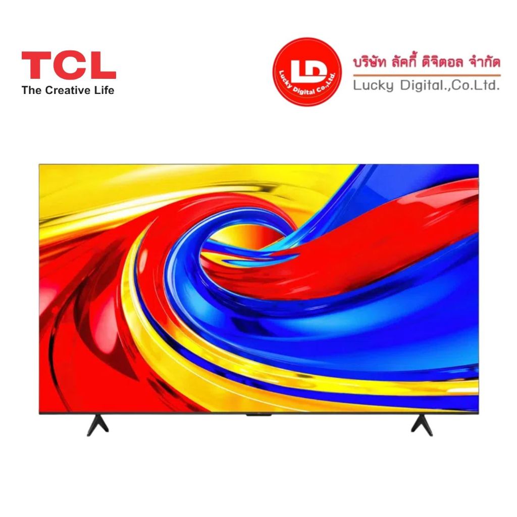 TCL ทีวี 65 นิ้ว 4K QLED Google TV รุ่น 65P7L P7L , 65P7 , P7 , 7L