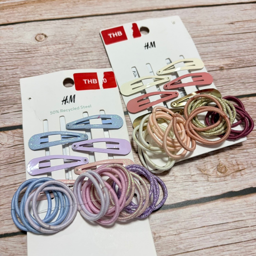 H&M กิ๊บติดผม แพ็ก 10 ชิ้น ของแท้ ของใหม่ พร้อมส่ง