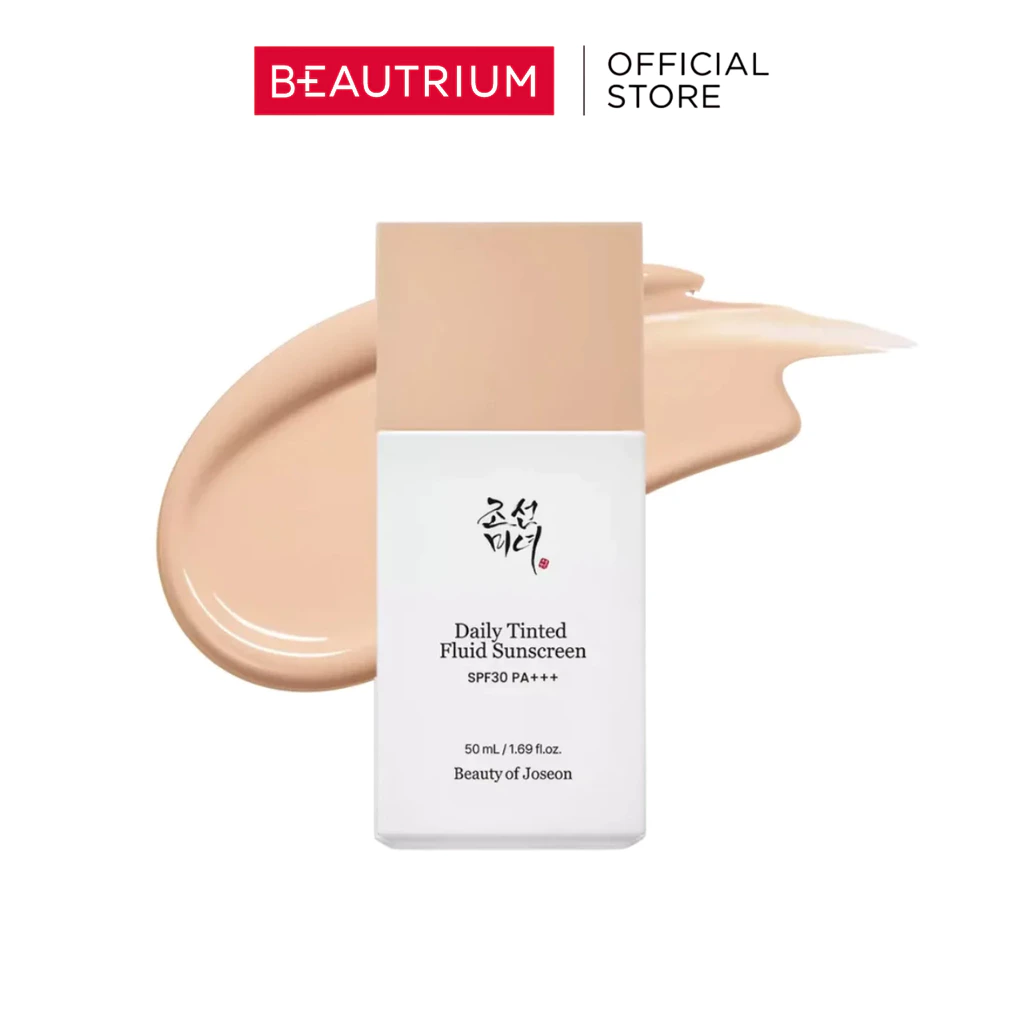 BEAUTY OF JOSEON Daily Tinted Fluid Sunscreen SPF50+ PA+++ กันแดด 50ml