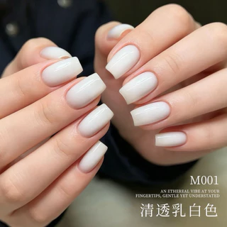 สีเจลแบบเติม สีกะทิขาวหยก มีขวดเปล่าขายแยก ขนาด 100 ml