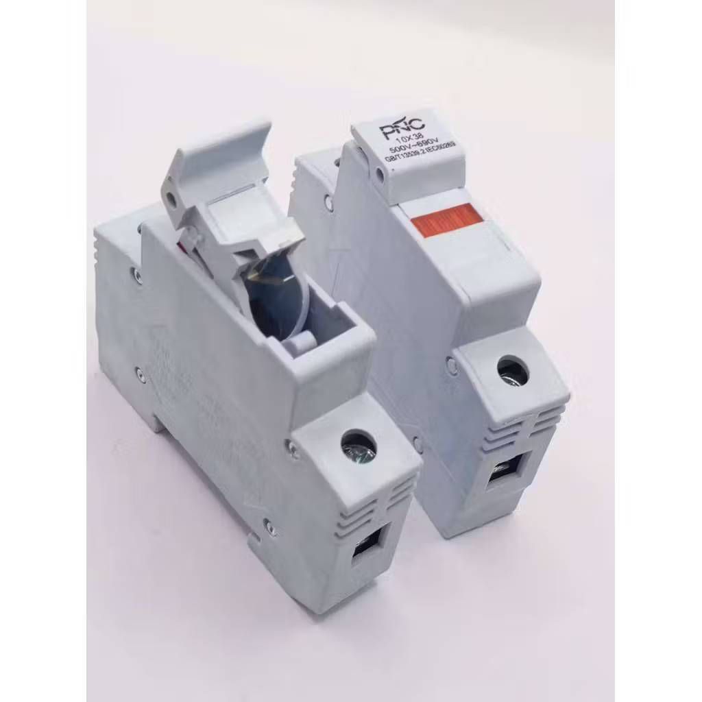 New ซ๊อกเก๊ตฟิวส์ 10×38ฟิวส์กระบอก สำหรับโซล่าเซลล์ เหมาะสำหรับ DC Fuse 10x38mm พร้อมส่งจากไทย🇨🇷🛻