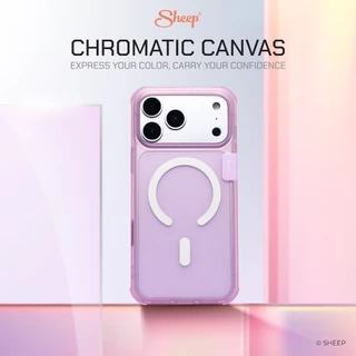 [Sheep Chromatic Canvas For iPhone&Samsung] เคสแมทสำหรับไอโฟน13/14/15/16/17Series และS25U S26U เคสชาร์จแม่เหล็กกันกระแทก