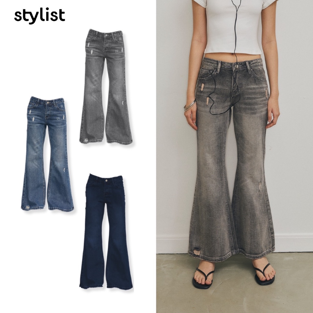 STYLIST -  Bella jeans Jeans-004 กางเกงยีนส์ขาม้า
