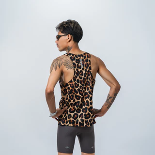 Boomsport Running-Urban Leopard Tank Top เสื้อกล้ามผู้ชาย