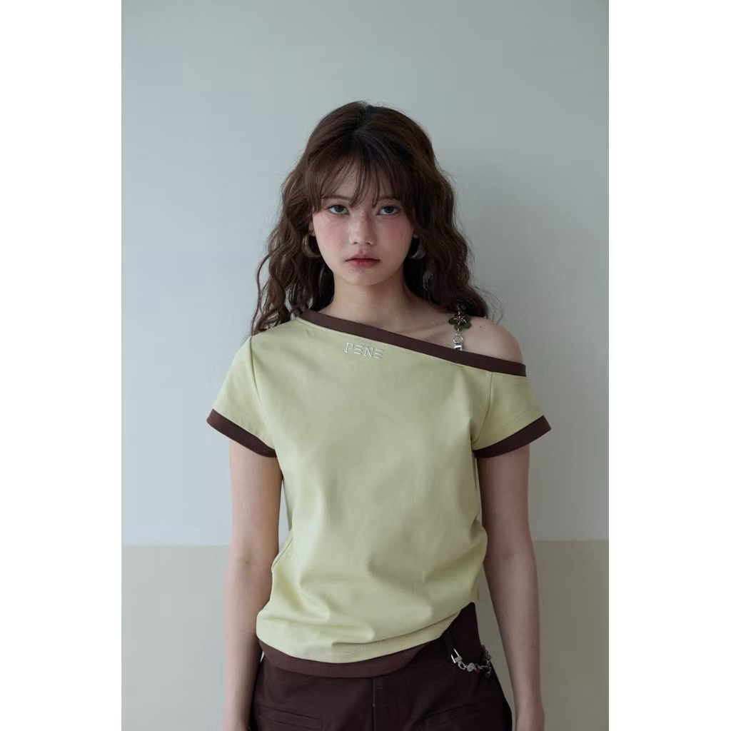 พร้อมส่ง ALLEY CAT TOP(Green)💚💚 Penelope