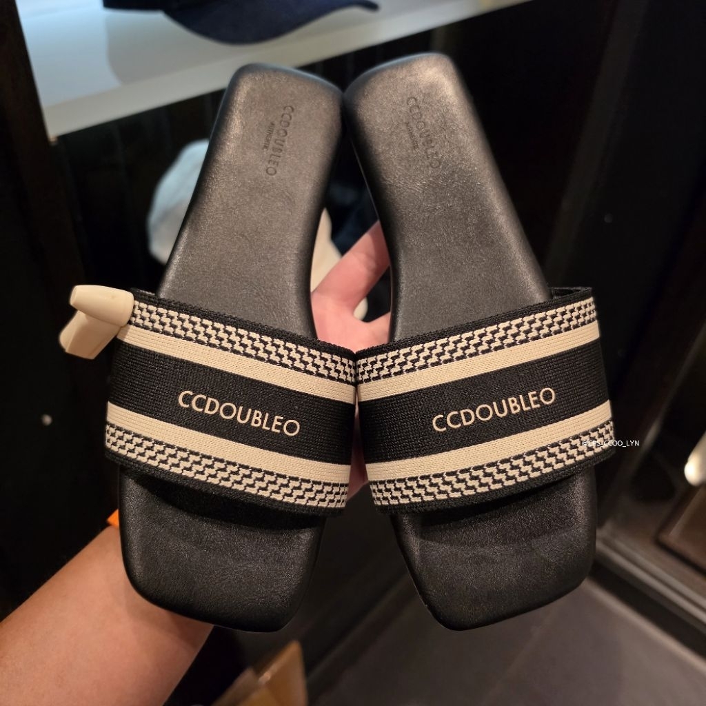 🛍 รองเท้าแตะ CC DOUBLE O CCOO ผู้หญิง คอลใหม่ล่าสุด ของแท้💯% จัดส่งพร้อมถุงShop