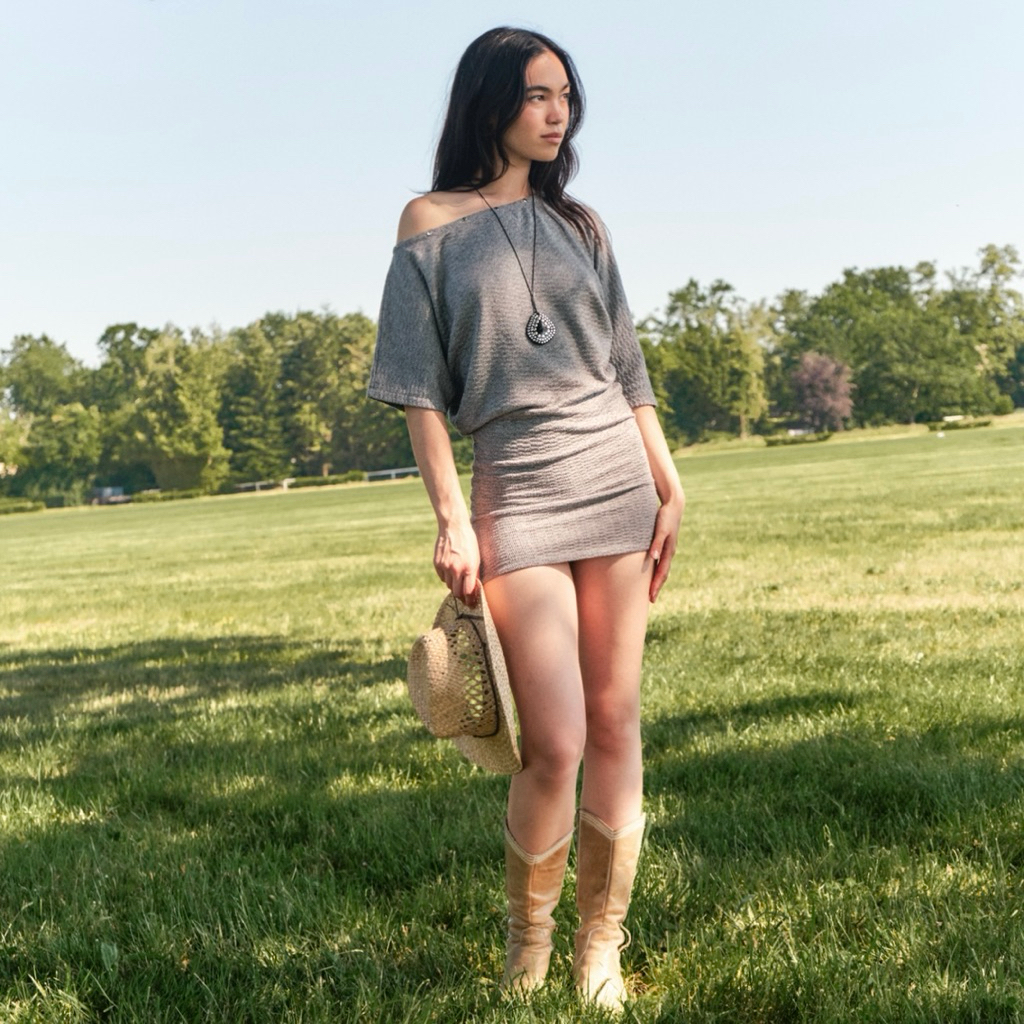 something Ziggy body con dress