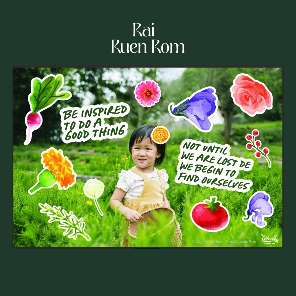 Rairuenrom Sticker Postcard (สินค้าสมนาคุณ)